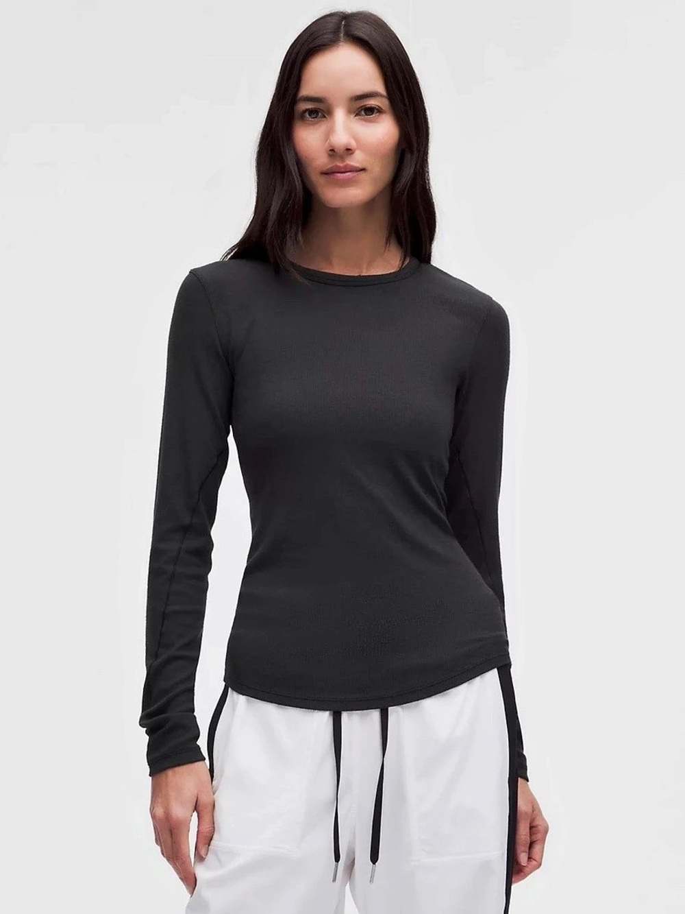 lululemon Swiftly Tech Long-Sleeve Shirt 2.0 Black Size 6